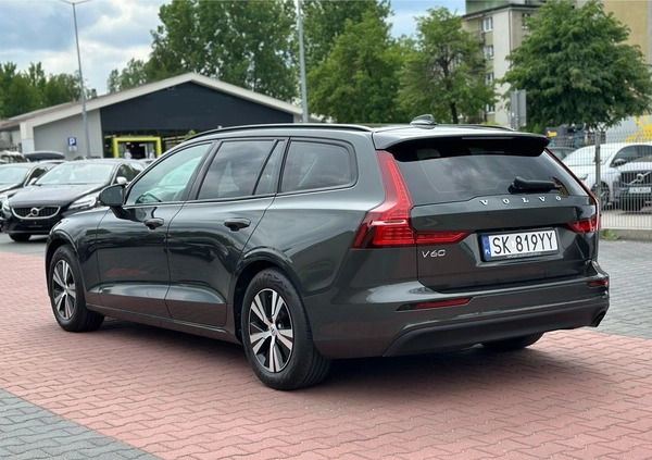 Volvo V60 cena 75900 przebieg: 167000, rok produkcji 2019 z Miastko małe 326